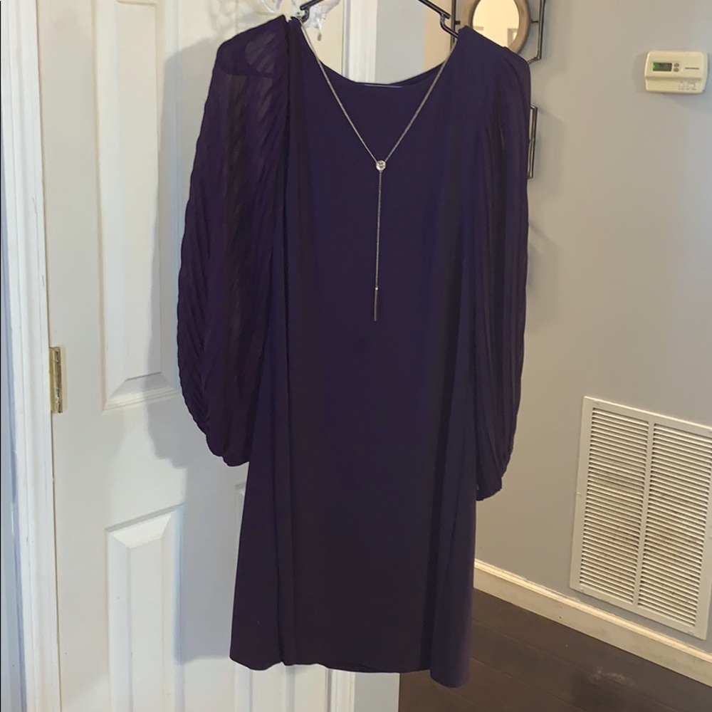 Plum Roz & Ali dress size medium